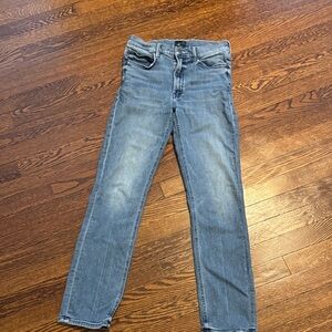 MOTHER Blue Ankle & Cropped Jeans